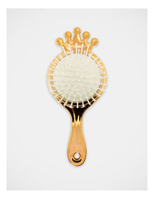 Crown Hairbrush in Rose Gold