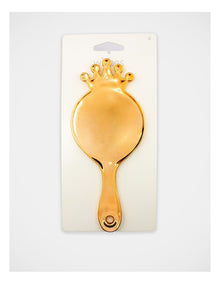 Crown Hairbrush in Rose Gold