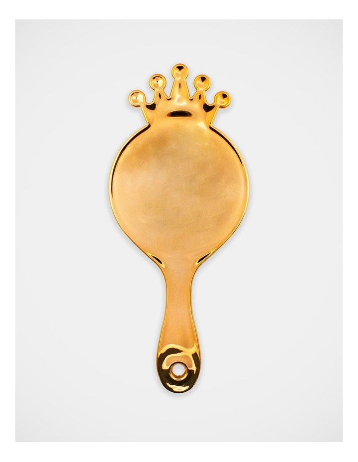 Crown Hairbrush in Rose Gold