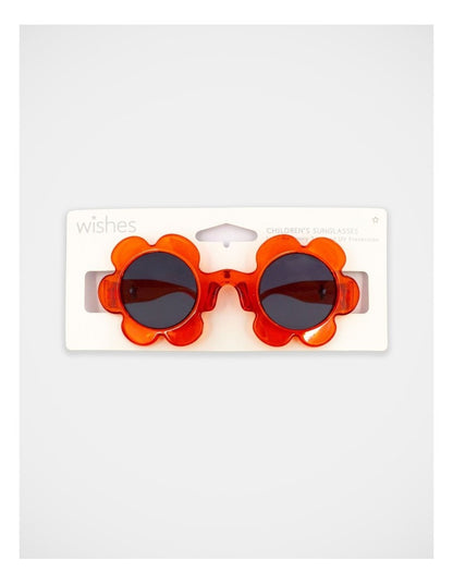 Flower Shaped Sunglasses in Red