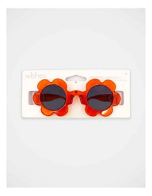 Flower Shaped Sunglasses in Red