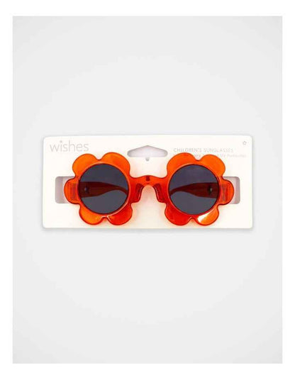 Flower Shaped Sunglasses in Red