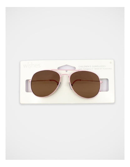 Aviator Sunglasses in Pink