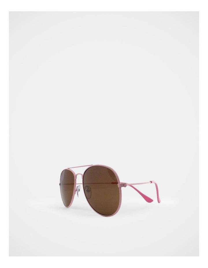 Aviator Sunglasses in Pink