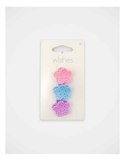 Mini Flower Claw Clip 3Pack in Multi