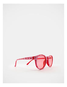 Gingham Cherry Fashion Glasses in Multi