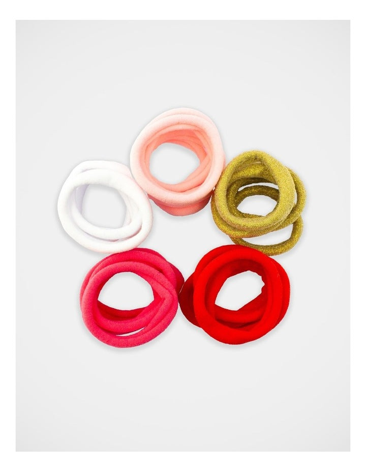 Nylon Hairtie 25 Pack in Multi