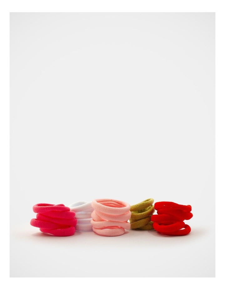 Nylon Hairtie 25 Pack in Multi