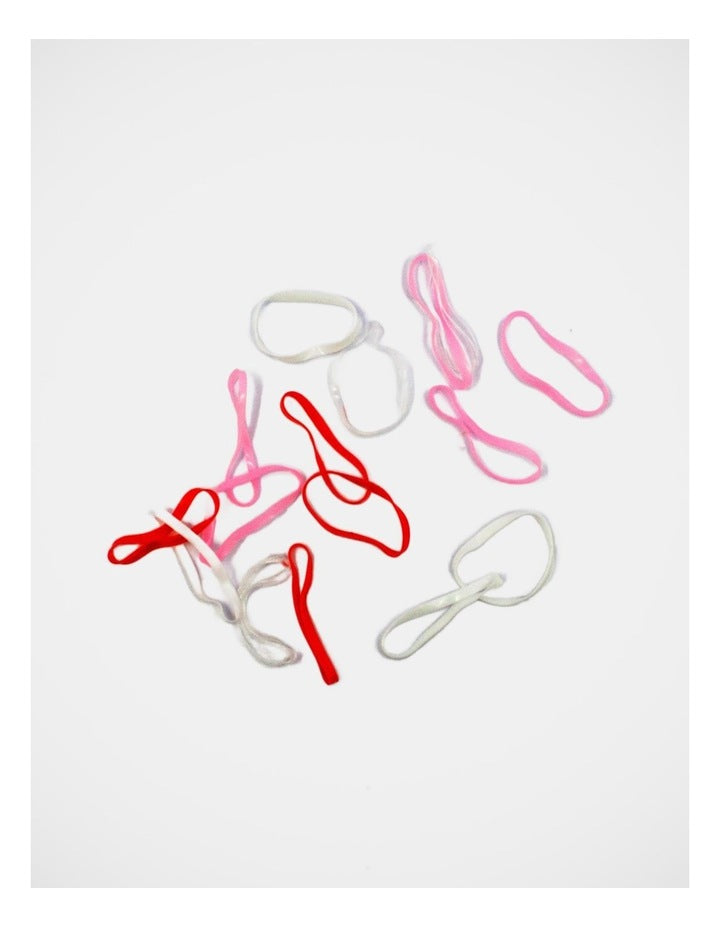 Silicone Hairties 160 Pack in Multi