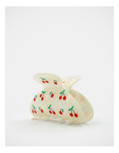 Cherry Pint Hair Claw in Multi