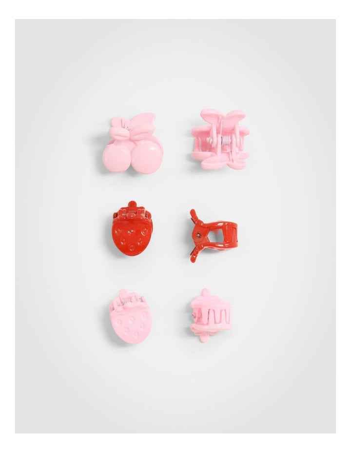 Cherry Mini Claw 6 Pack in Multi