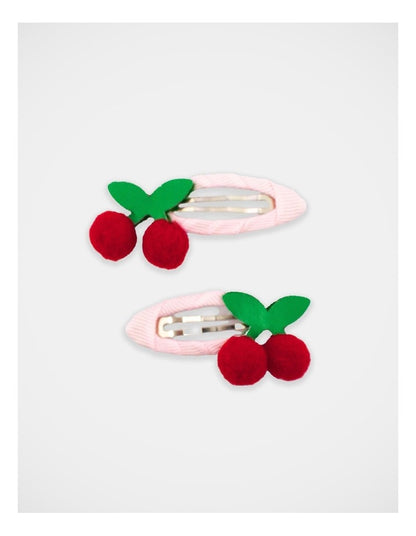 Cherry Snapclip 2 Pack in Multi