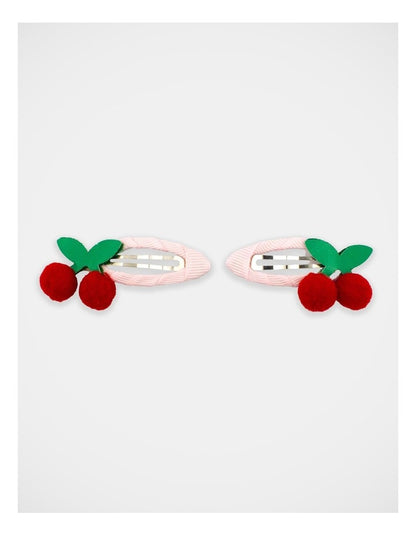 Cherry Snapclip 2 Pack in Multi