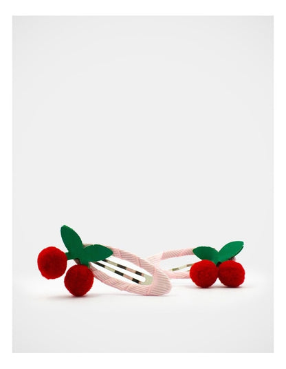 Cherry Snapclip 2 Pack in Multi