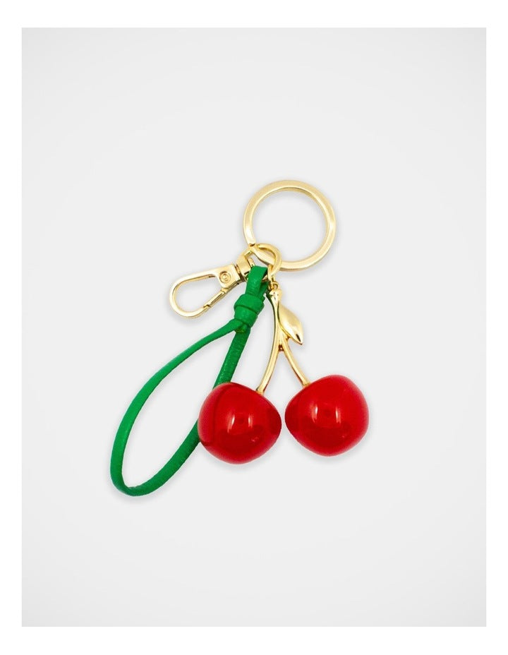Cherry Keyring in Multi
