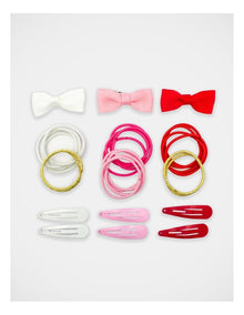 Snapclip and Hairties Set in Multi