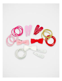 Snapclip and Hairties Set in Multi