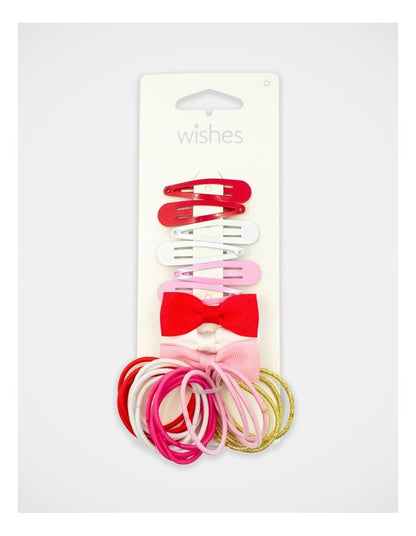 Snapclip and Hairties Set in Multi