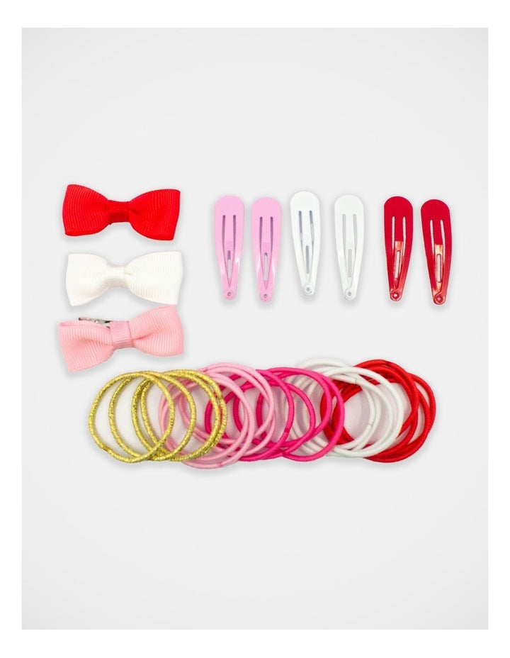 Snapclip and Hairties Set in Multi