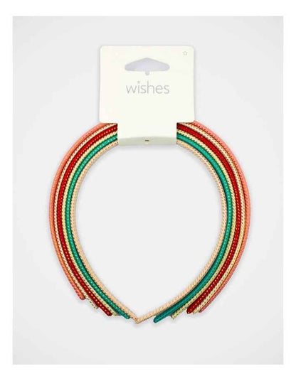 Aliceband Pack of 6 in Multi
