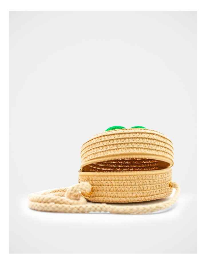 Round Cherry Cross Body Bag in Multi