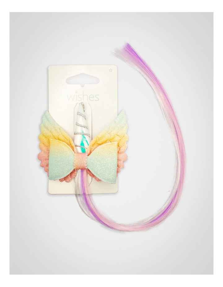 Unicorn Faux Hair Clip in Multi