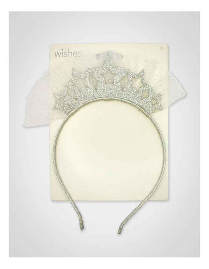 Glitter Star Aliceband in Silver