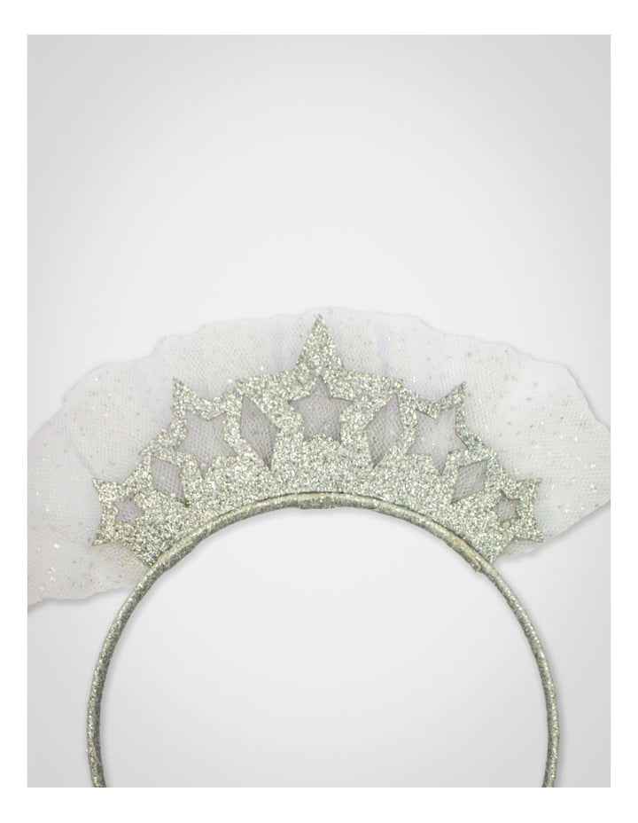 Glitter Star Aliceband in Silver