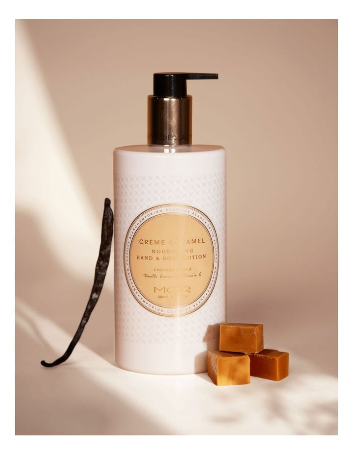 Creme Caramel Nourishing Hand & Body Lotion 500ml
