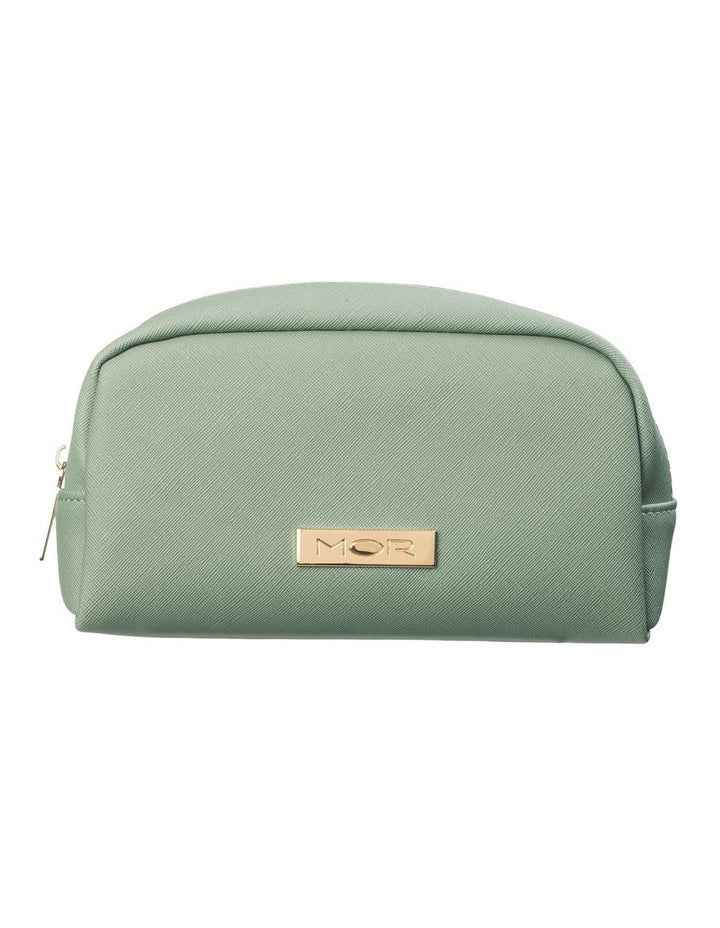 Capri Beauty Pouch in Textured Sage
