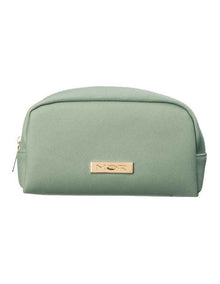 Capri Beauty Pouch in Textured Sage