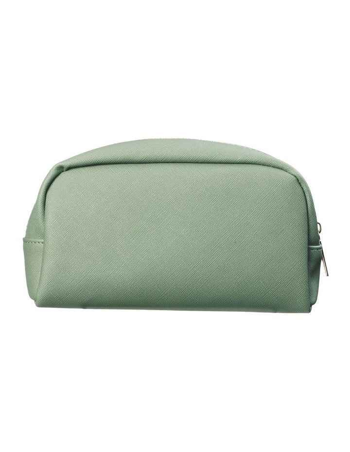 Capri Beauty Pouch in Textured Sage