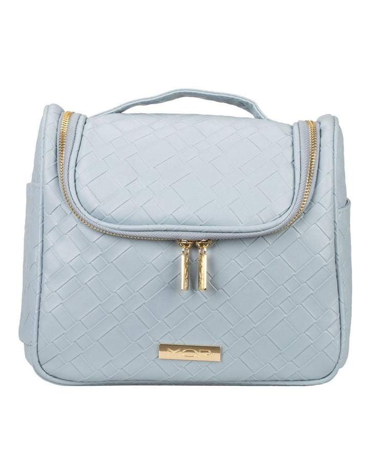 Destination Style Sardinia Travel Case in Woven Blue