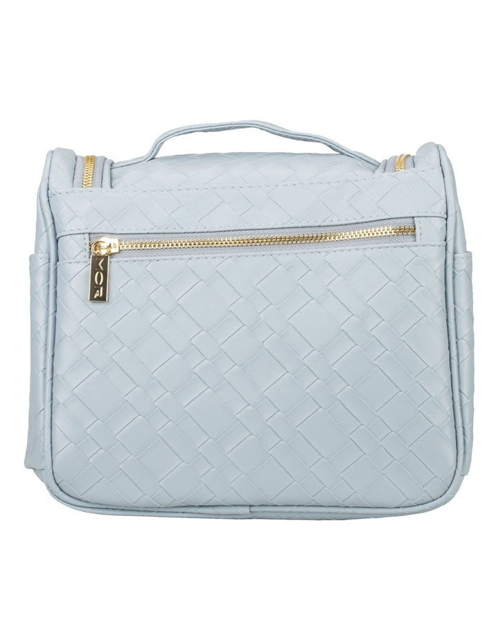 Destination Style Sardinia Travel Case in Woven Blue