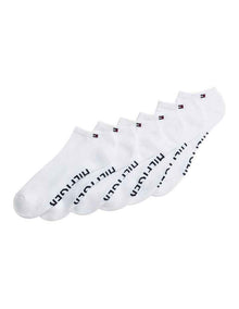 Athletic No Show Sport Socks 6-Pack in White