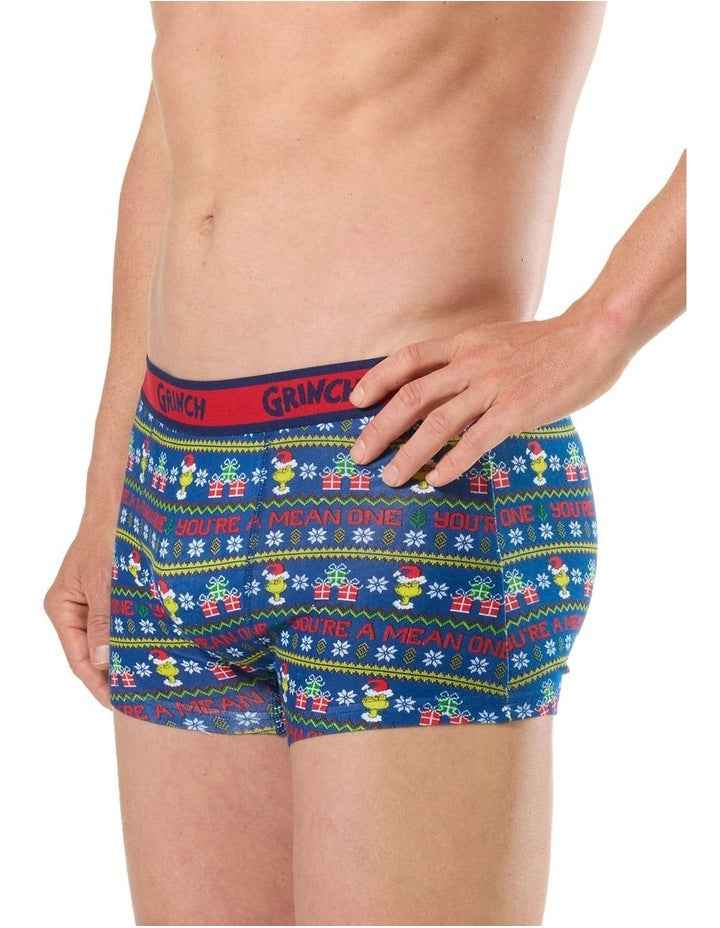 Mean One Cotton Stretch Trunk in Blue
