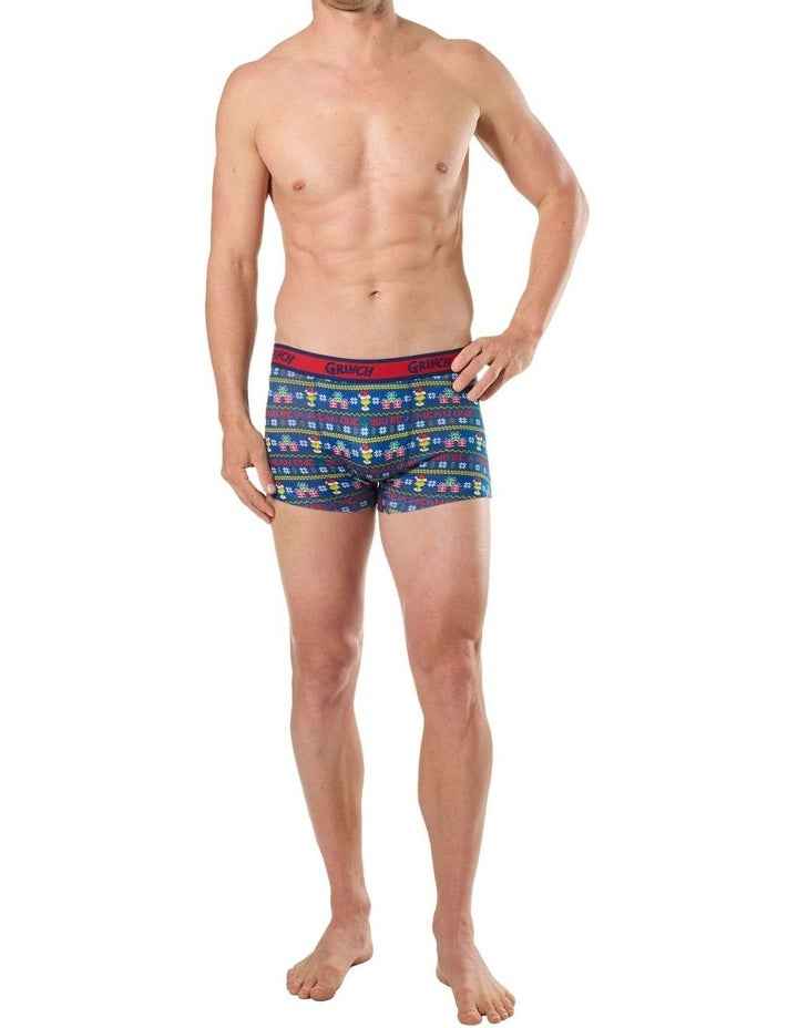 Mean One Cotton Stretch Trunk in Blue