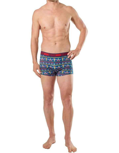 Mean One Cotton Stretch Trunk in Blue