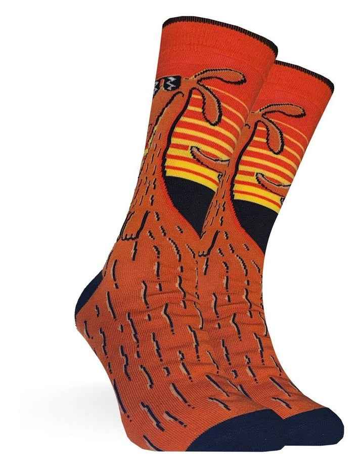 Cool Kangaroo Cotton Socks in Multi