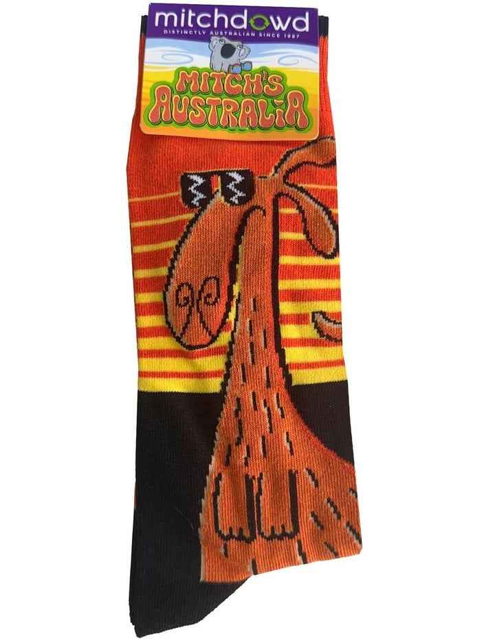 Cool Kangaroo Cotton Socks in Multi