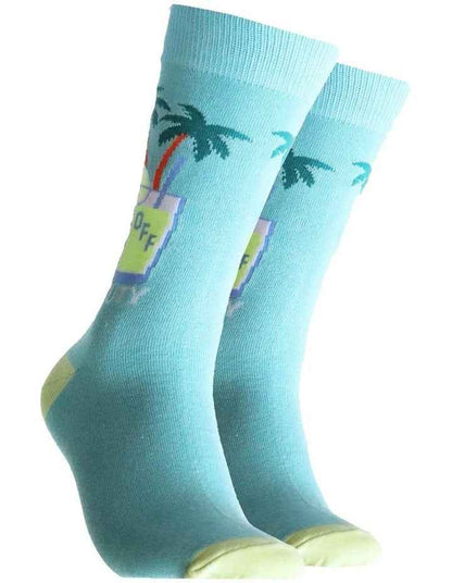 Off Duty Bamboo Socks in Blue