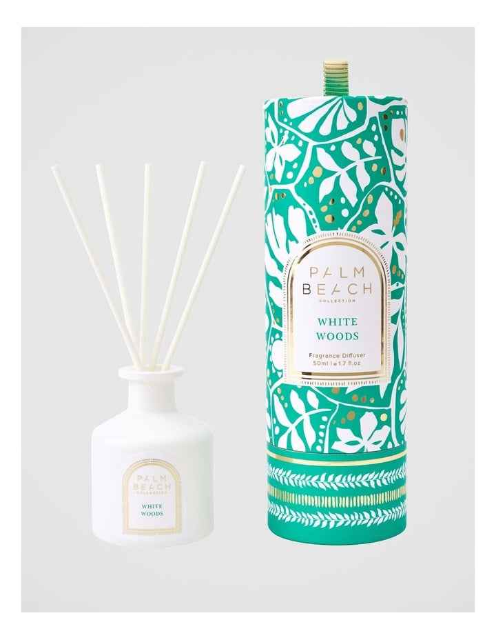 White Woods Mini Reed Diffuser 50ml
