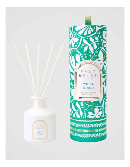 White Woods Mini Reed Diffuser 50ml