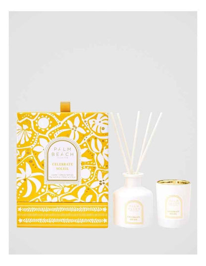 Celebrate Soleil Mini Candle &#43; Diffuser Set
