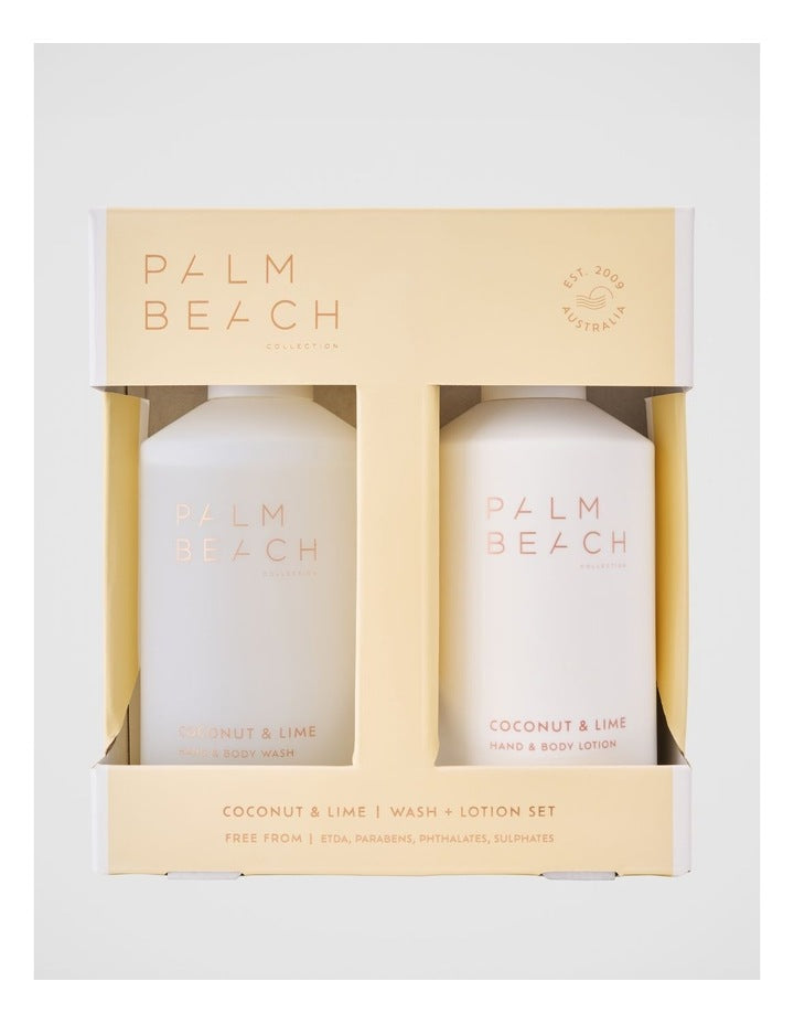 Coconut and Lime Wash and Lotion Set