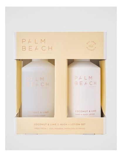 Coconut and Lime Wash and Lotion Set
