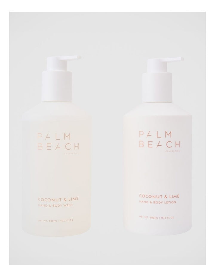 Coconut and Lime Wash and Lotion Set