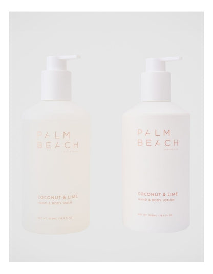 Coconut and Lime Wash and Lotion Set