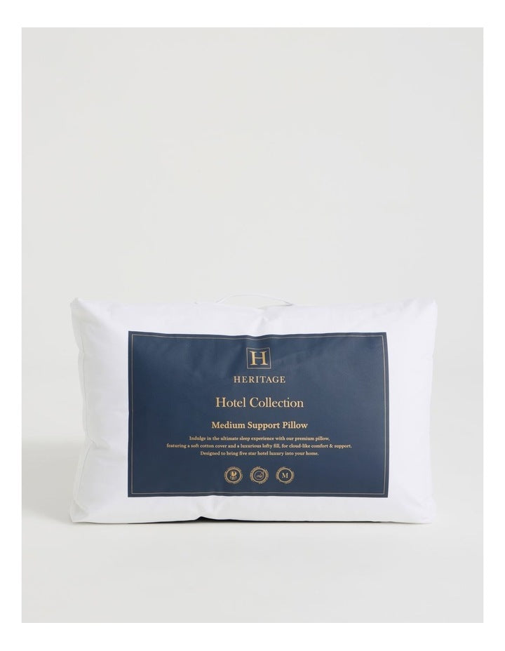 Heritage Hotel Collection Pillow in White