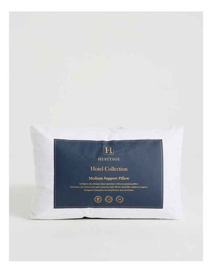 Heritage Hotel Collection Pillow in White